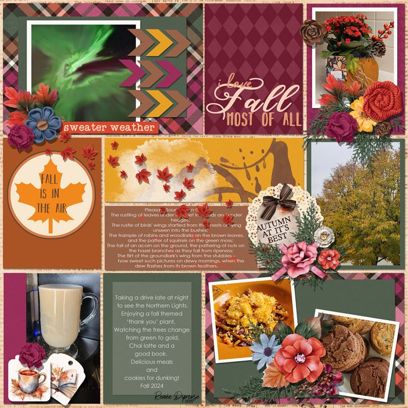 Fall most of all