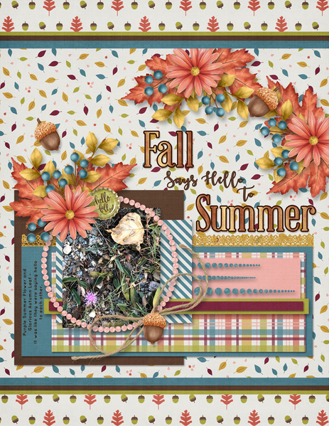 FALL SAYS HELLO TO SUMMER