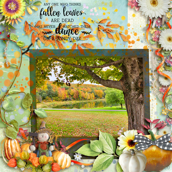 FALLING LEAVES -USE IT ALL - OCT 22