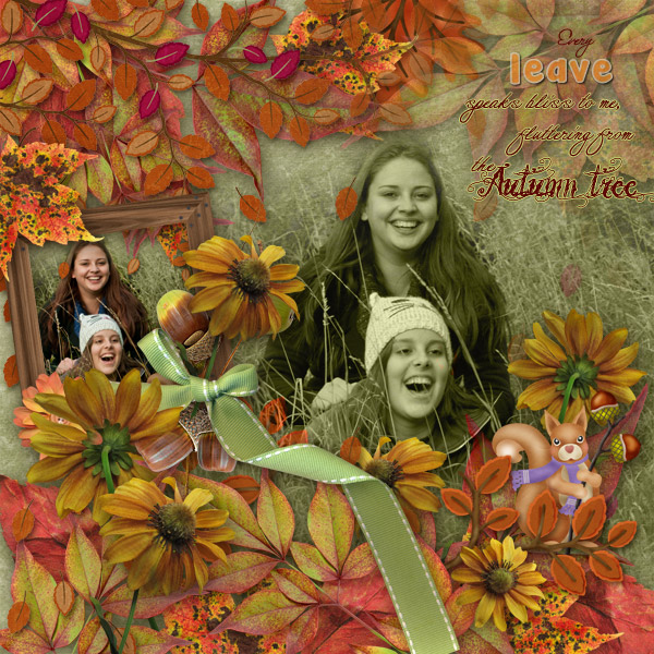 Falling leaves