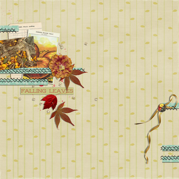 falling leaves