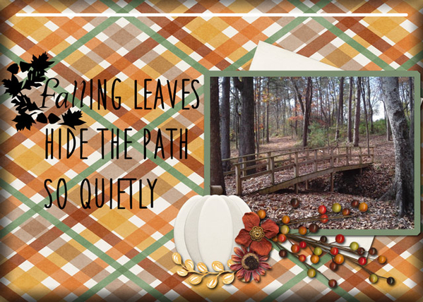 falling leaves