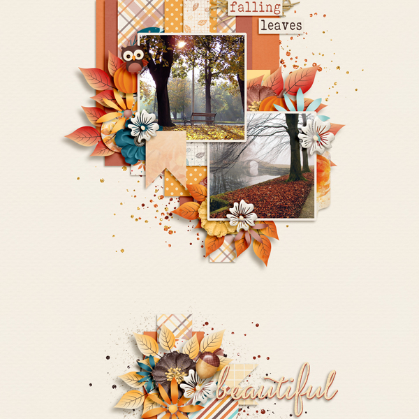 falling leaves
