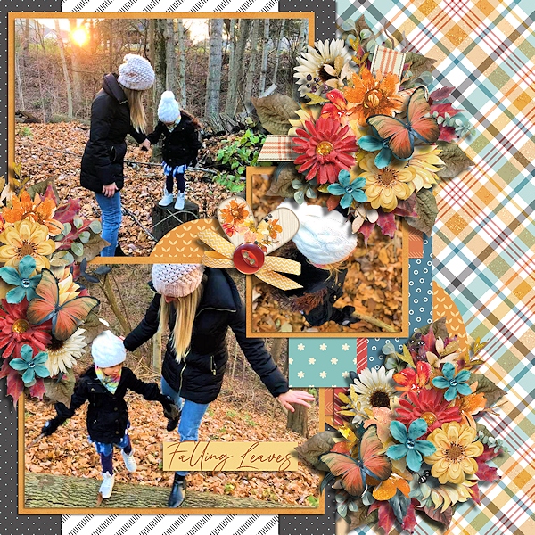 Falling leaves
