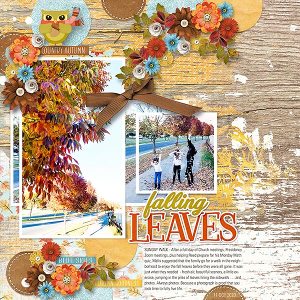 FALLING LEAVES