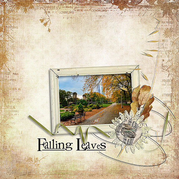 falling leaves