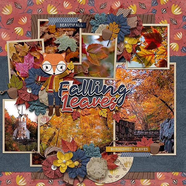 falling leaves