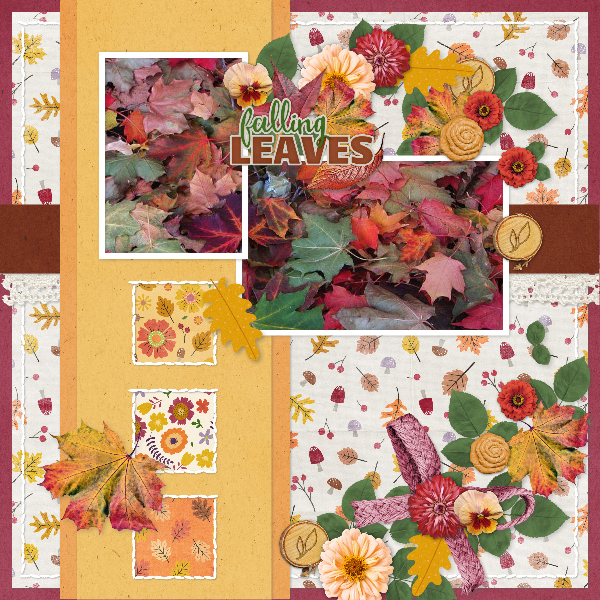 falling leaves