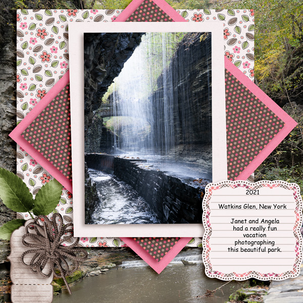 Falls at Watkins Falls - Jumstart Your Layout - May 2022