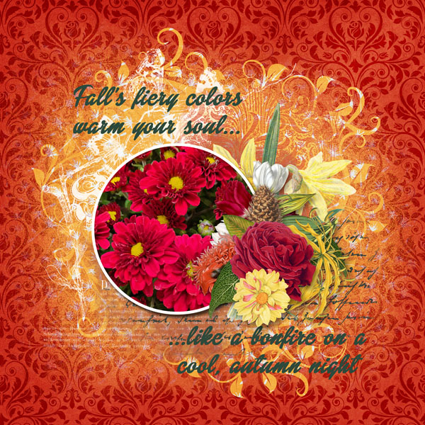 Falls Fiery Colors