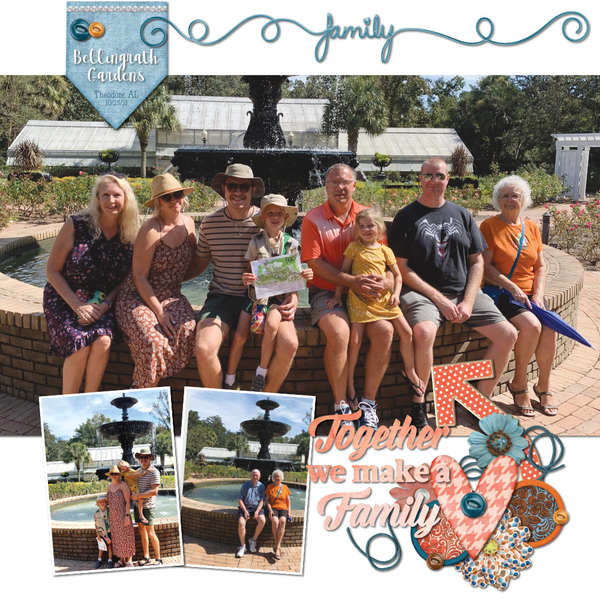 Family at Bellingrath Gardens 10-23-21