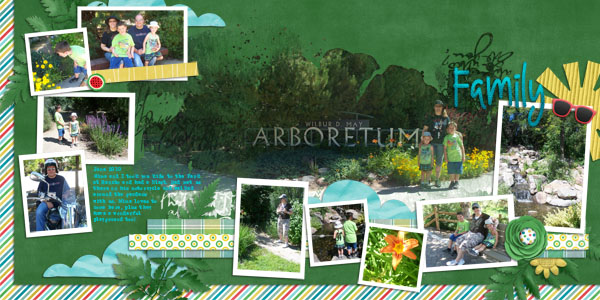 Family double page