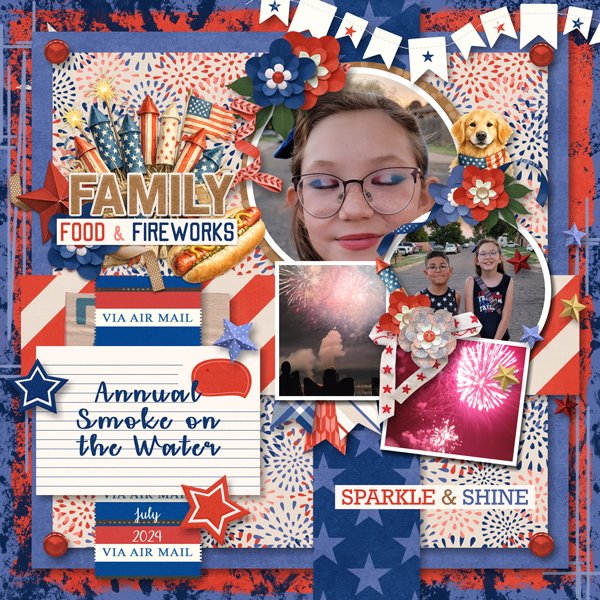 Family Food and Fireworks