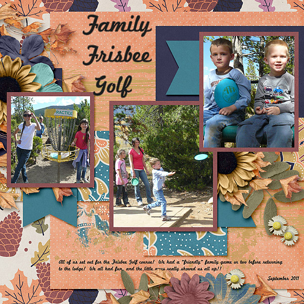 Family Frisbee Golf