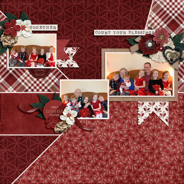 Family Gathered Together