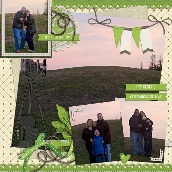 FAmily golf course photos