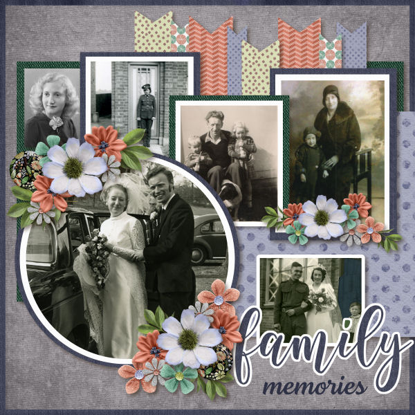 Family photos through the ages
