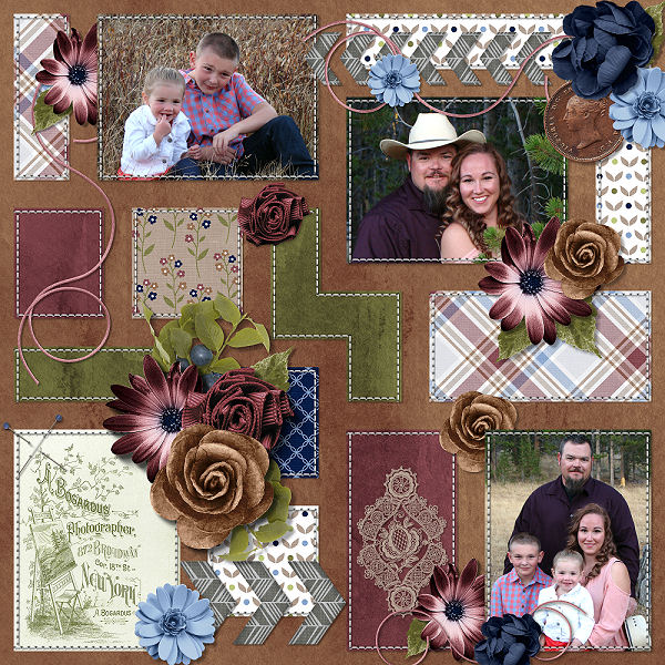 Family Portrait Petite Kit by ADB Designs