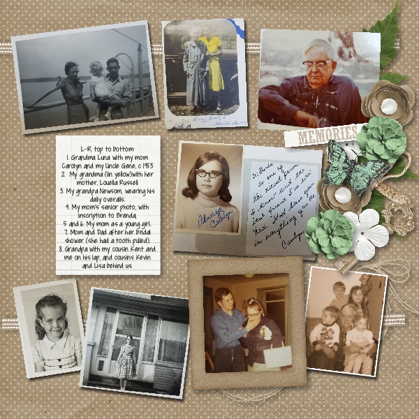 Family Scrapbook- right