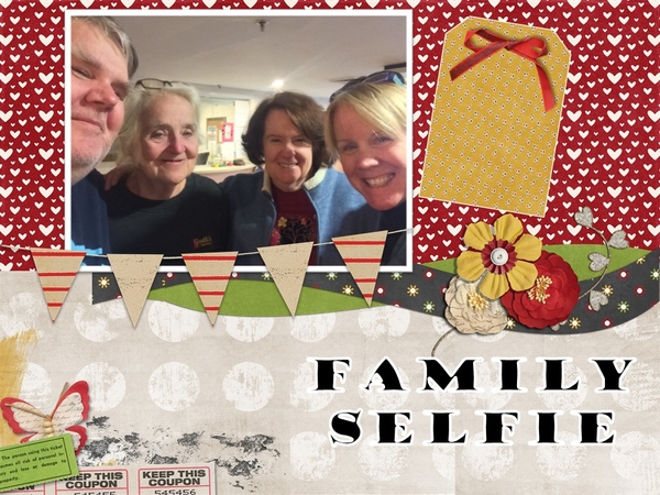 Family Selfie - February 2017 Template #1 Challenge