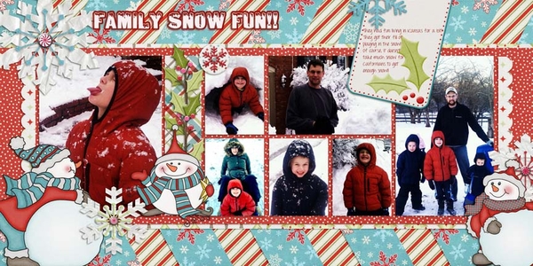 Family Snow Fun