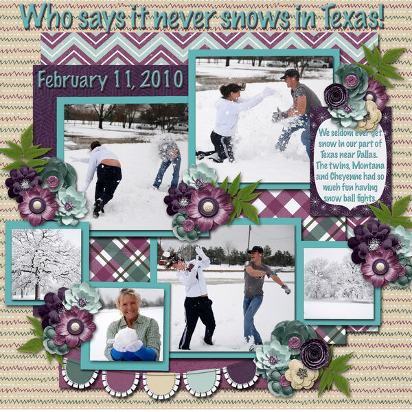 Family Snow Play 2010