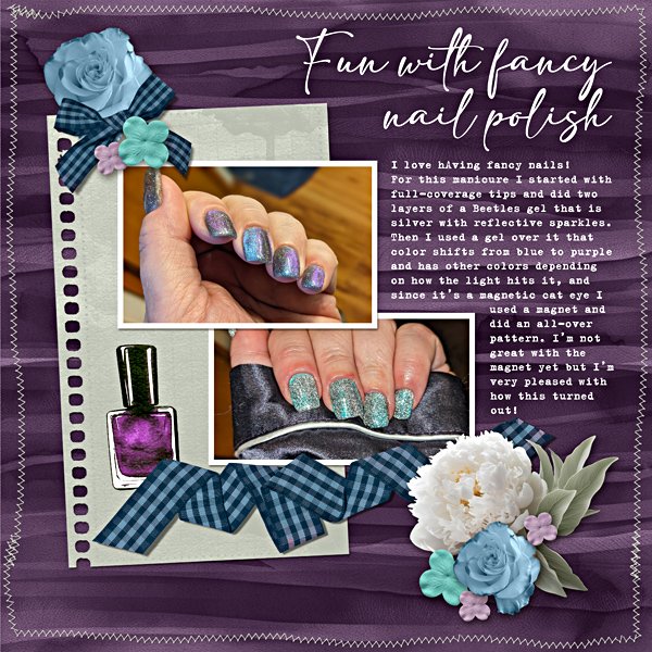 Fancy nail polish