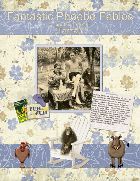 Fantastic Phoebe Fables - Tarzan