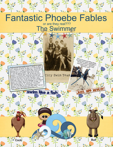 Fantastic Phoebe Fables - The Swimmer