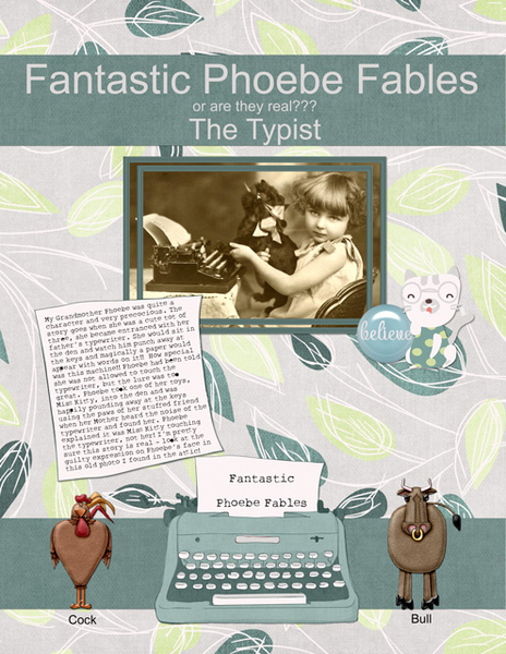 Fantastic Phoebe Fables - The Typist
