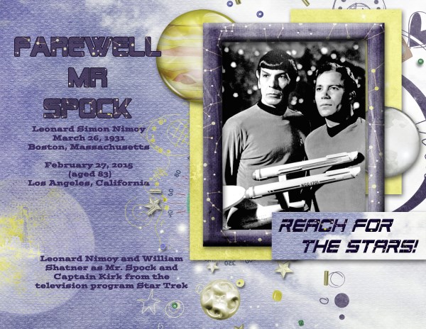 Farewell Mr Spock