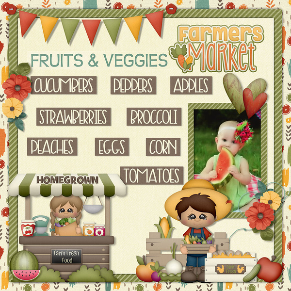Farmers Market by Boomersgirl Design