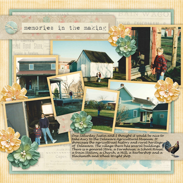 Farmhouse Chic-Kimeric Template by Connie Prince
