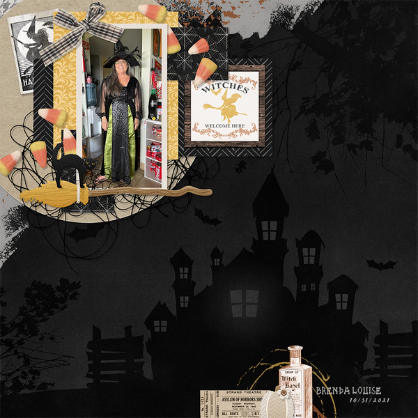 Farmhouse Halloween kit from Designs by Connie Prince