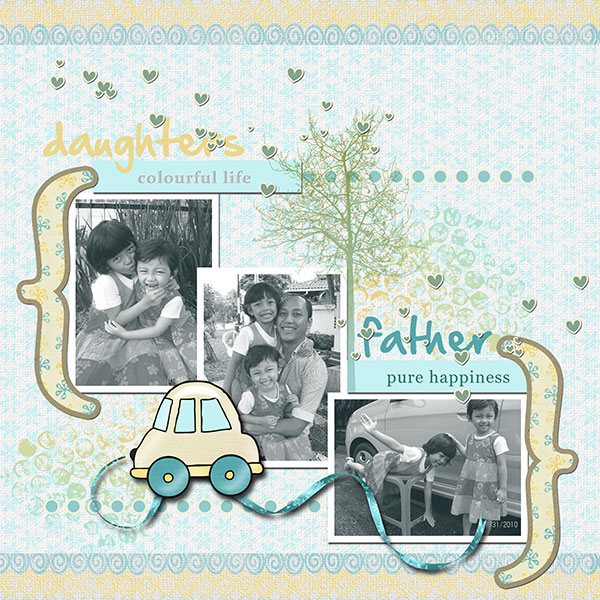 Father and Daughters