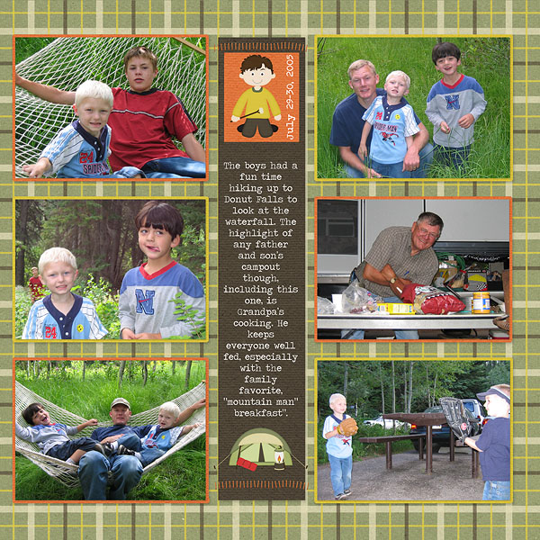Father and Son's Campout Pg. 2