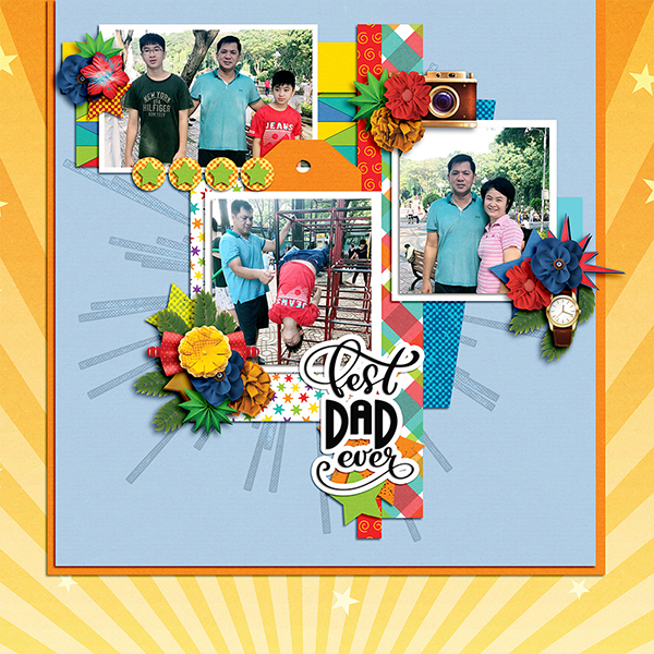 Father and sons