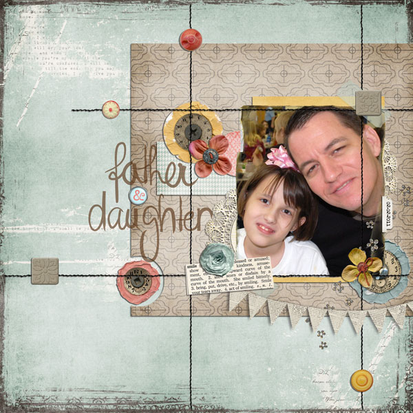 father + daughter