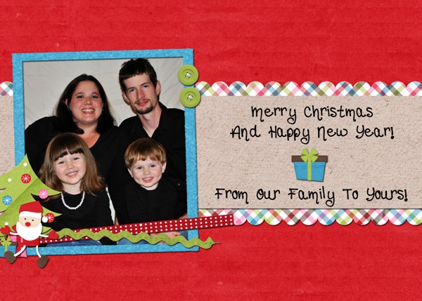 FB Christmas Card