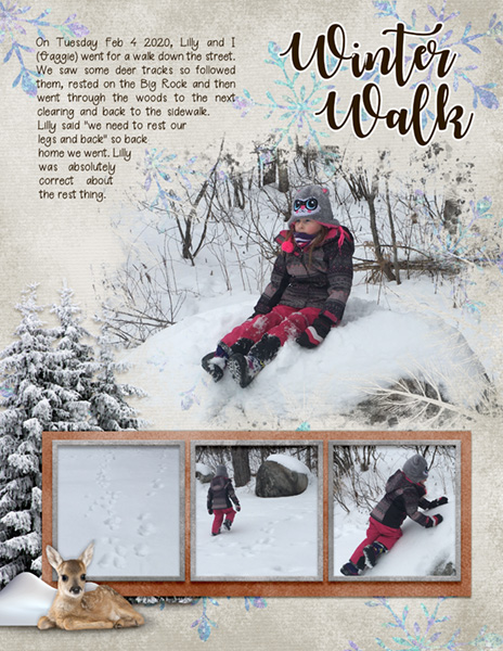 Feb 2020 Brush Challenge - Winter Walk