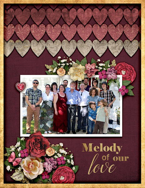 Feb 2020 Word Art Challenge - Family