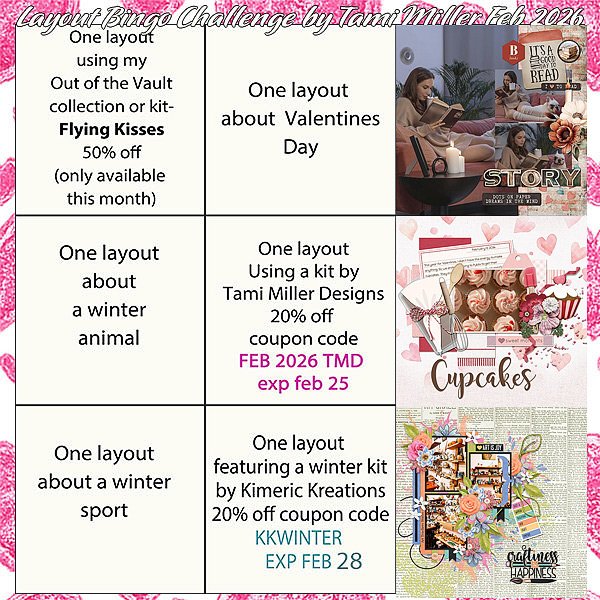 Feb 2026 Bingo Card