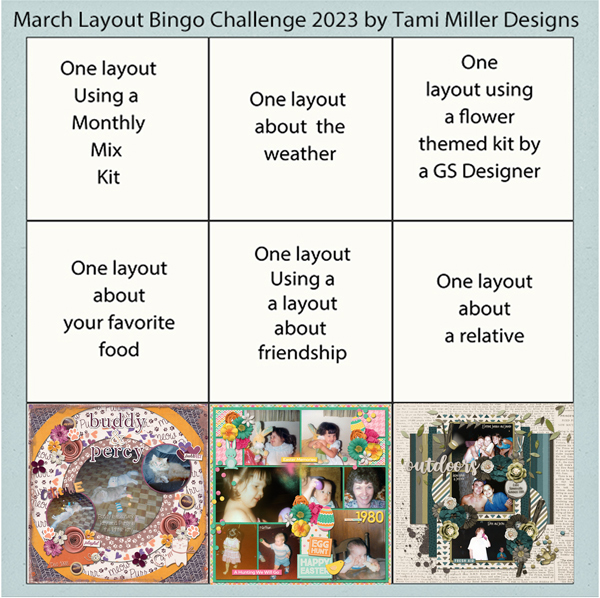 Feb Bingo Challenge Card