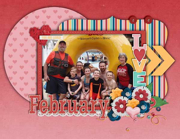 Feb Calendar Topper