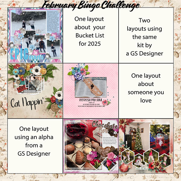 Feb Layout Bingo