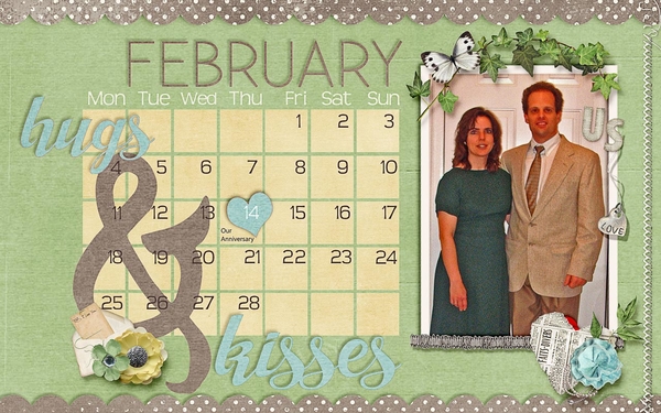 February 2010 Calendar for Annemarie