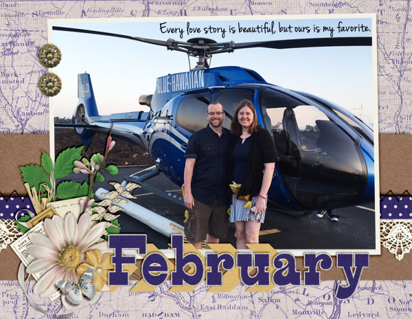 February 2017 Calendar Page