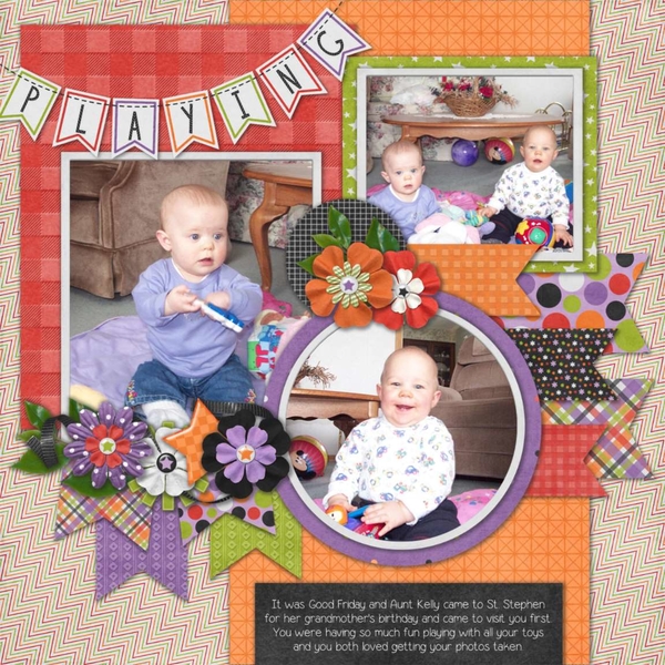 February 2018 Template Bundle - Monster Moments
