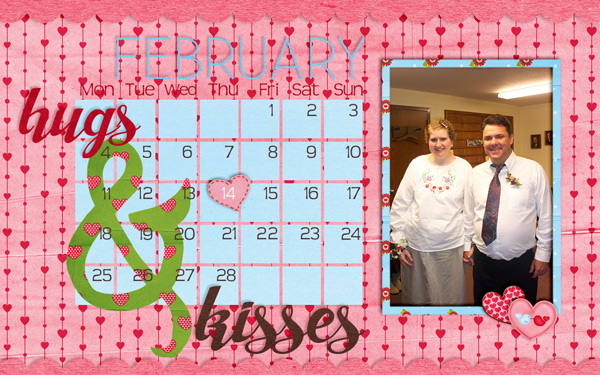 February 2019 Desktop calendar