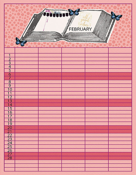 February 2021 Calendar